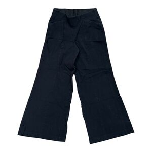 Old Navy Black High-Rise Pixie Wide Leg Pants - Size Petite Small